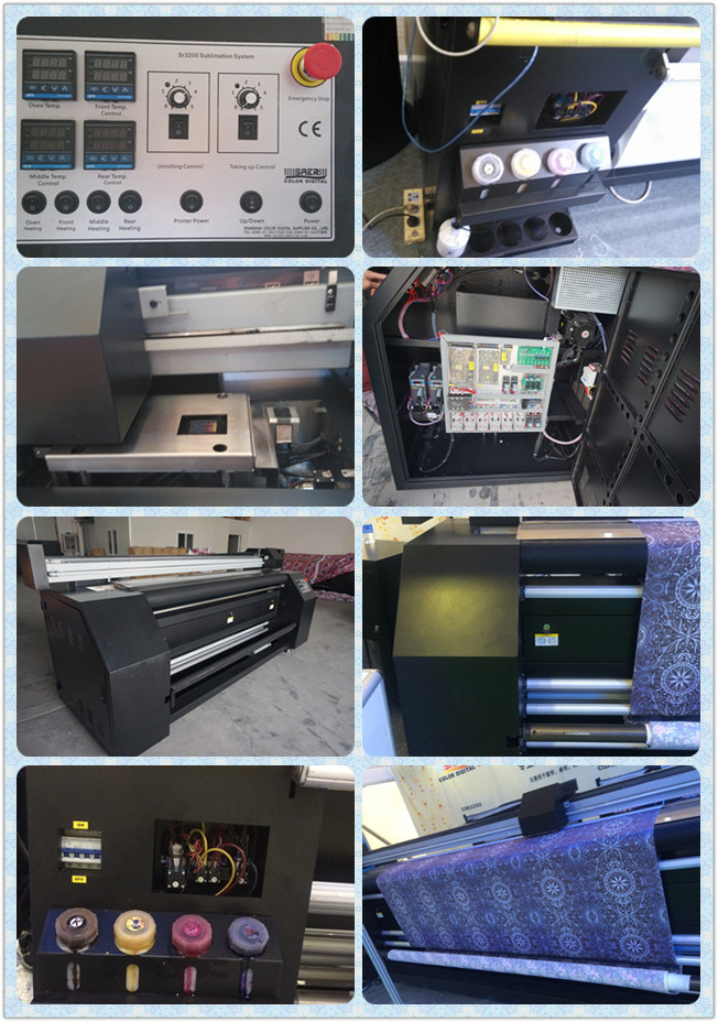 Piezoelektryczna drukarka atramentowa o wysokiej precyzji 1440 DPI z głowicami drukującymi w standardowym pojedynku 1