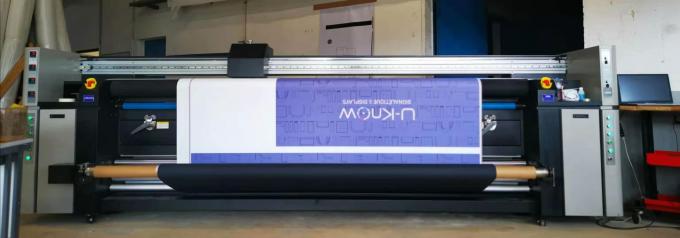 Maszyna do drukowania na tkaninie o długości 3,2 m do bawełny / poliestru z trzema głowicami Epson 4720 0