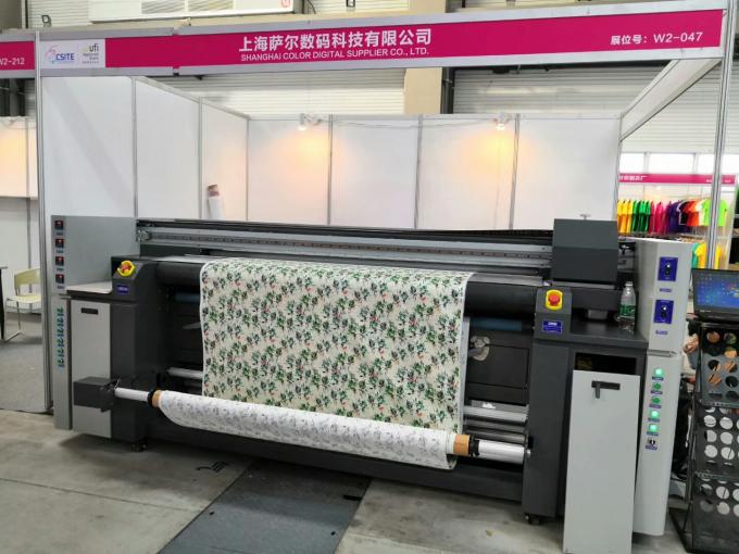 Automatyczny ploter do drukowania flag cyfrowych CMYK z głowicą drukującą Epson 0
