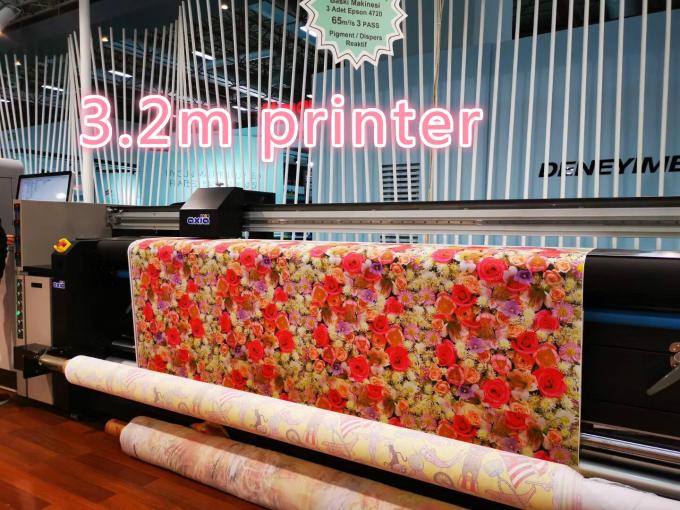 Szybkobieżna maszyna do drukowania banerów / Sublimacyjny tekstylny druk z atramentem sublimacyjnym 1
