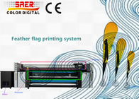 Digital Textile Printing Machine With Heater / Sublimation Flag Printing System