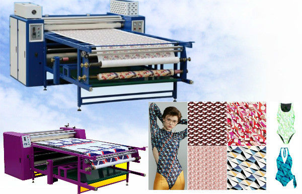 Obrotowa tkanina Maszyna do kalandrowania tkanin Druk termotransferowy Maszyna drukarska 2