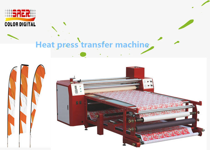 Płaska maszyna do kalandrowania tkanin Sublimacja Rotacyjna maszyna transferowa do drukowania 0