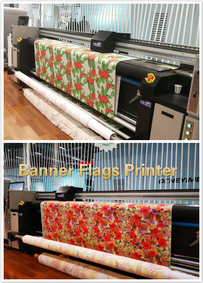 1440dpi Roll To Roll Textile Flag Maszyna do drukowania flag 0