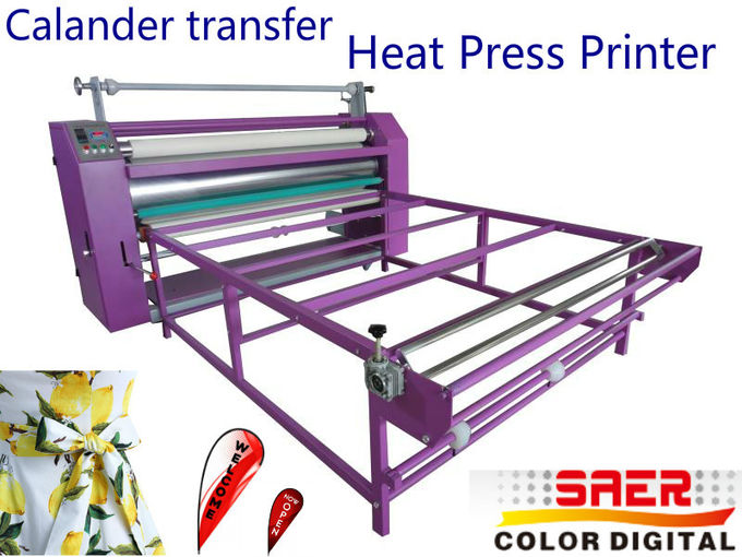 Maszyna do płaskich kalandrów tekstylnych Maszyna do prasowania na gorąco o masie 1800 kg 2
