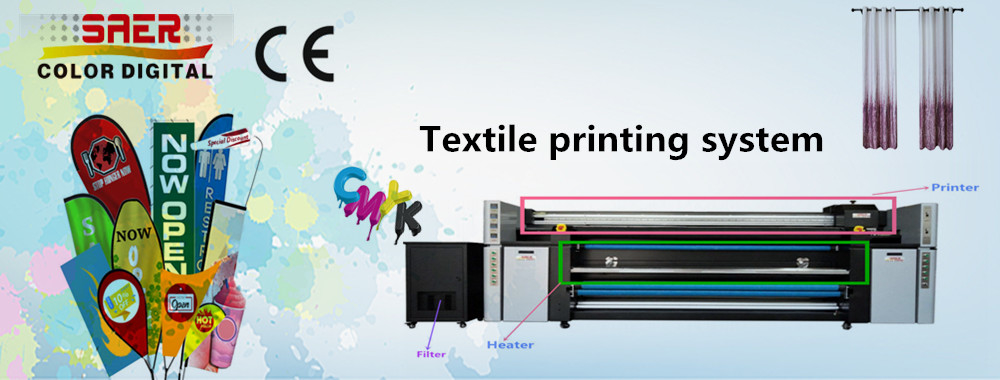 Cyfrowa maszyna do drukowania tkanin