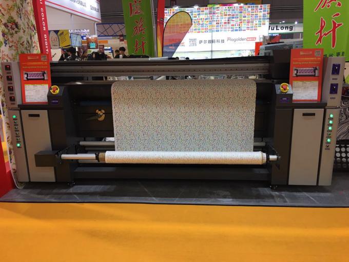 Cyfrowa drukarka sublimacyjna 2100 mm do flagowej tkaniny bawełnianej 0