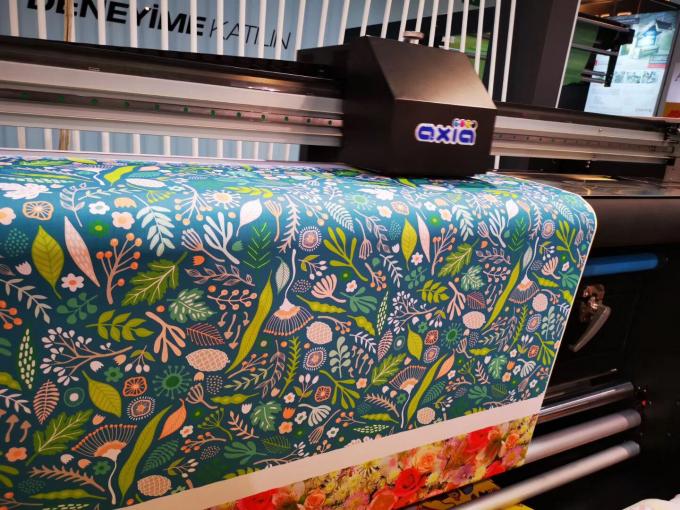 Flagi Cyfrowa maszyna do drukowania tekstyliów Głowica drukująca 1400 dpi Maksymalna rozdzielczość 2