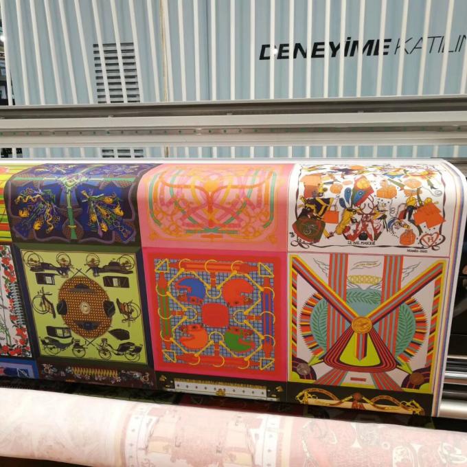 Cyfrowa maszyna do druku tekstyliów Flaga Banner Polyester Fabric Inkjet Dye Sublimation 3