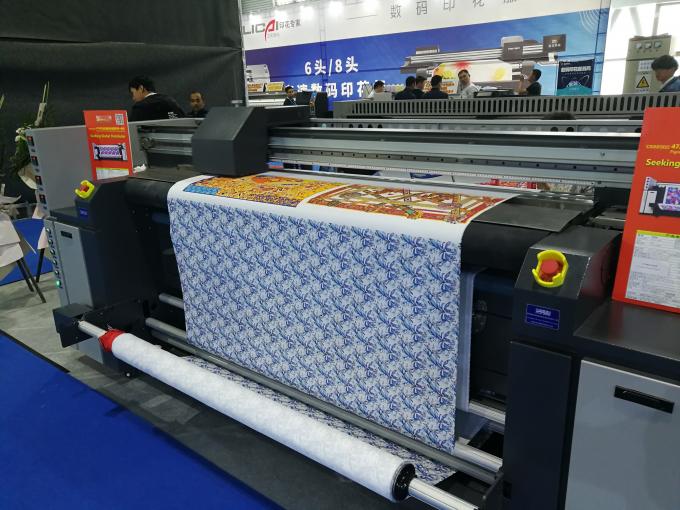 Poliestrowa drukarka atramentowa Dgital Maszyna do drukowania tkanin do produkcji transparentów flagowych 2