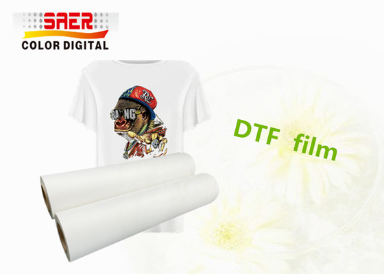 Folia transferowa PET DTF o szerokości 60 cm Rolka do rolki do tekstyliów