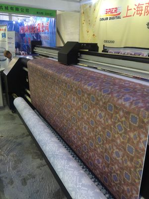 Epson Head Digital Sublimation Printing Machine do niestandardowych tkanin Double 4 Color CMYK