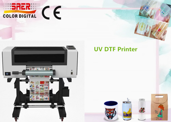 30cm UV Dtf Drukarka do drukowania naklejek Roll To Roll Inkjet Drukarka na dowolnych twardych materiałach