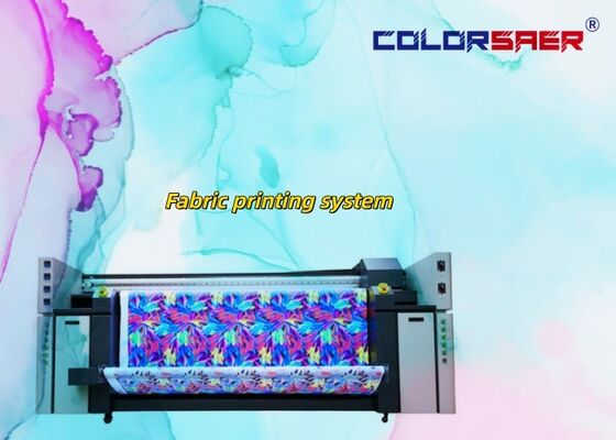 SAER Automatic High Quality Inkjet Textile Printer Environmental Water-based Ink Fabric Plotter