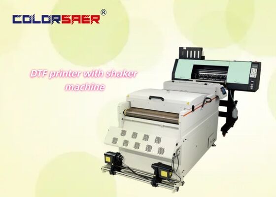 Wysokiej prędkości DTF z Shaker Powder All-in-one Machine DTF Inkjet Printer Pet Film