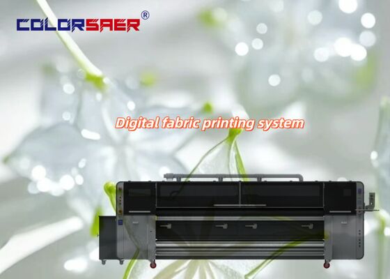 SAER COLOR Premium Sublimacyjna drukarka barwnika z głowicą drukującą KJ4B-QL 3200mm Szerokość druku Automatyczna rolka do rolki dla bawełny i tkanin poliestrowych