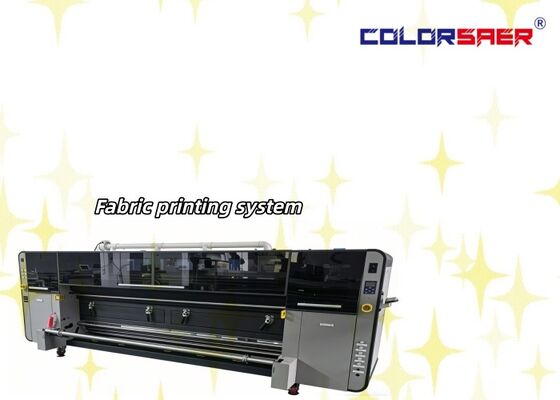 SAER High DIP Inkjet Textile Printer with Far Infrared Heating System All-in-one Device Fabric Plotter
