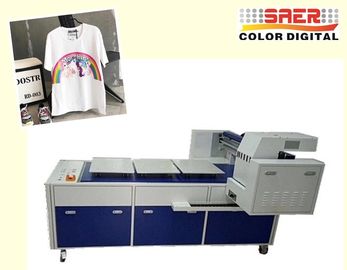 Szybka maszyna do drukowania koszulek / cyfrowa drukarka płaska z 8 głowicami Ricoh