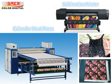 2.5m Roller Style Textile Calender Machine Druk sublimacyjny