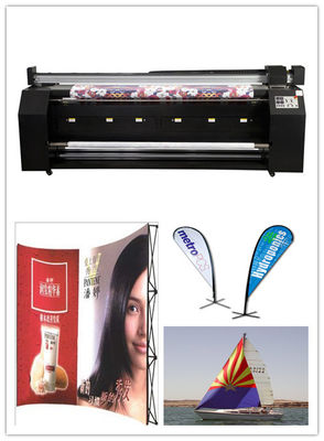 Reklama Digital Sublimation Flag Printing Machine Aby zrobić flagi na plaży