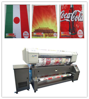Wysoka rozdzielczość Dual 4 Color Mutoh Sublimation Printer Do użytku zewnętrznego