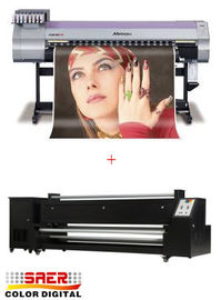 Bezpośrednio drukarka tekstylna Mimaki do produkcji flag