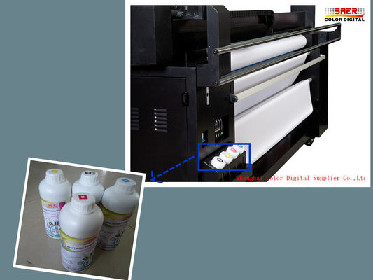 Podwójna maszyna do druku tkanin z czterema kolorami 380V Roll To Roll