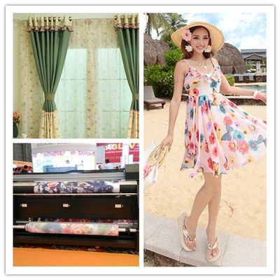 Ploter wielkoformatowy do tkanin Cyfrowe maszyny drukarskie 1400 dpi