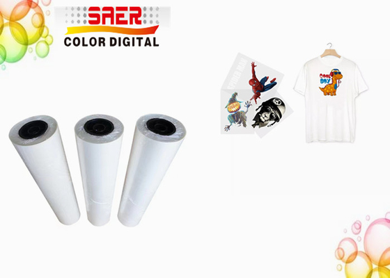 75um PET Roll To Roll DTF Film Transfer do cyfrowej drukarki T-shirt