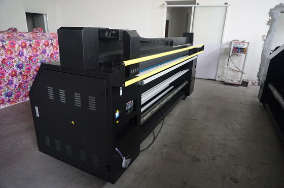 Wielokolorowa tkanina flagowa Ploter sublimacyjny transparent z piezo inkjet