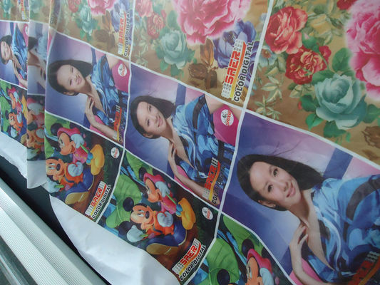 100% poliester Okna zasłonowe / tkanina flagowa 110-250 G / GSM