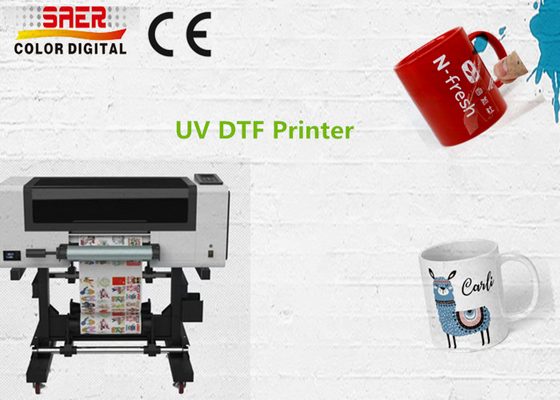 Drukarka UV DTF Roll To Roll Cup Wrap Stickers Drukarka drukarka drukarka dla małych firm