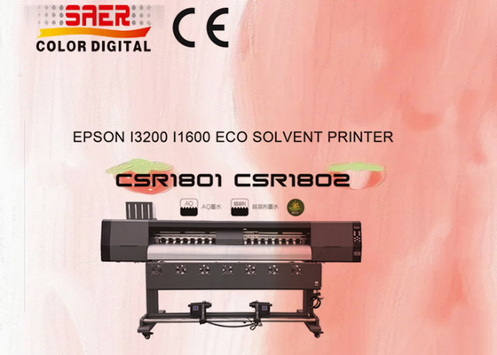 Gwarantowana jakość Unikalna ciągła drukarka Eco-solvent inkjet