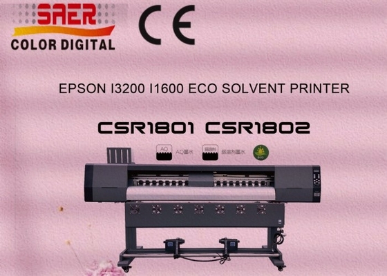 SAER Eco Solvent Printer 1,8 m Wysokiej rozdzielczości Głowa drukarka Eco Solvent Plotter