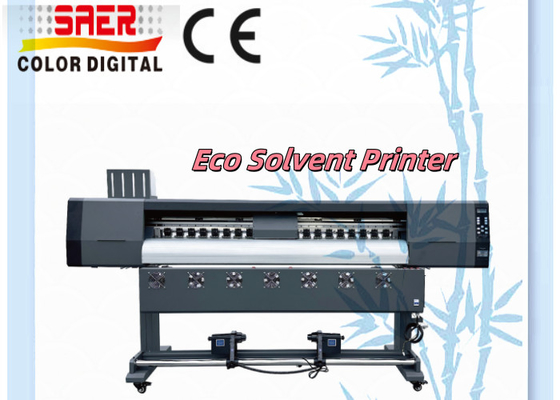 Maszyna do drukowania ekologicznego rozpuszczalnika Tarpaulin / Flex Banner / Vinyl Printing Machine High Speed Inkjet Printer