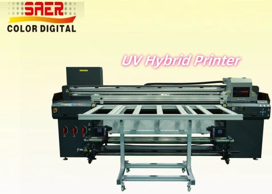 SAER Super zniżki wielkoformatowe drukarki typu Roll to Roll & Flatbed UV Hybrid Printer