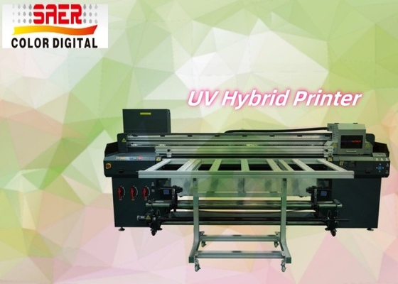 SAER Super zniżki wielkoformatowe drukarki typu Roll to Roll & Flatbed UV Hybrid Printer