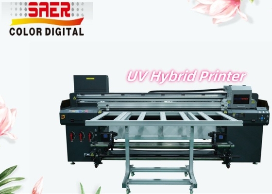 Flatbed and Roll to Roll UV Printer na ścianach ze skóry Film Borad z wysoką rozdzielczością