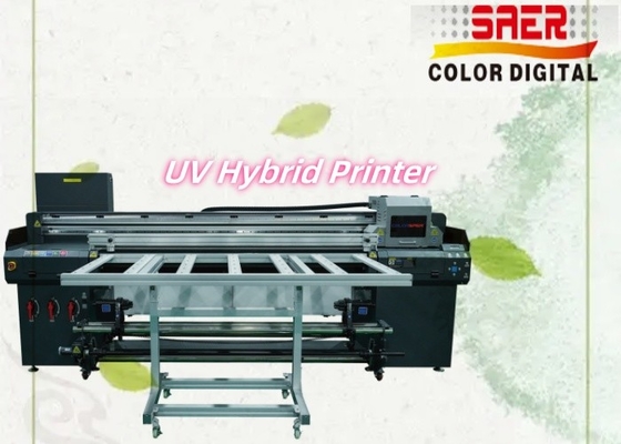 Drukarka UV typu Flatbed Hybrid