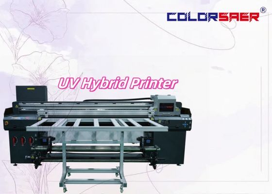 Wysokiej wydajności Wielofunkcyjna drukarka typu Inkjet Flatbed i Roll to Roll