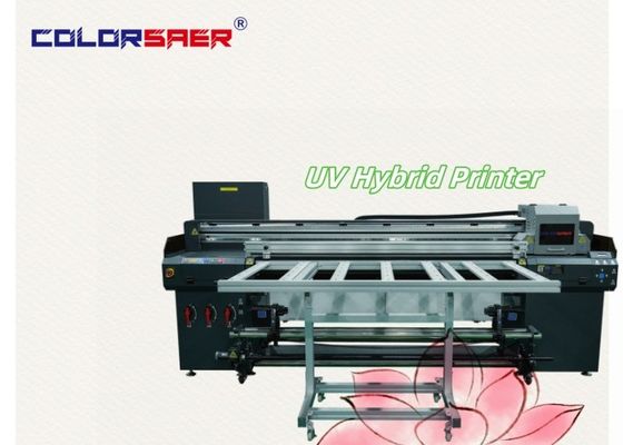 Wysokiej wydajności Wielofunkcyjna drukarka typu Inkjet Flatbed i Roll to Roll