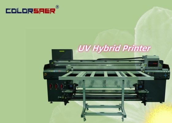 Nowy projekt 1,8m 6ft Roll to Roll i Flatbed UV Printer dla różnych materiałów