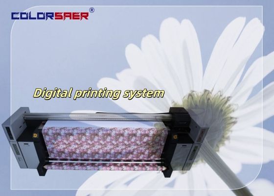 Kolor SAER 3200mm Uniwersalne, Szybkie Urządzenie do Sublimacji Tkanin - System Druku