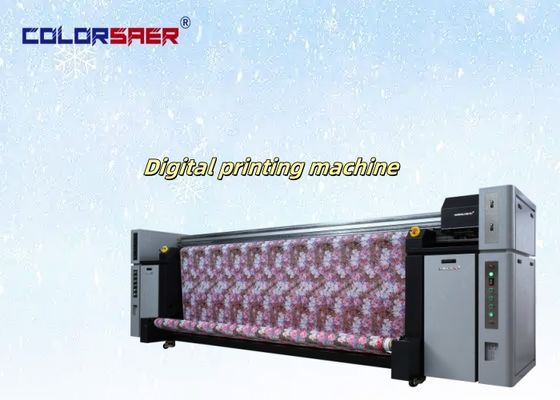 Kolor SAER 3200mm Uniwersalne, Szybkie Urządzenie do Sublimacji Tkanin - System Druku