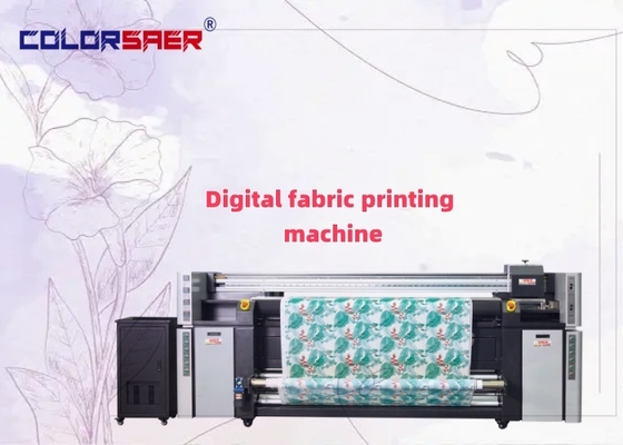 COLOR SAER Duży format Roll to Roll Polyester i bawełna System druku tekstyliów Plotter tkaniny