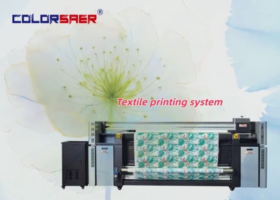DRUKARKA SUBLIMACYJNA DO TKANIN COLOR SAER Direct to Textile, Głowica I3200, do flag/banerów, ekspozycji ściennych