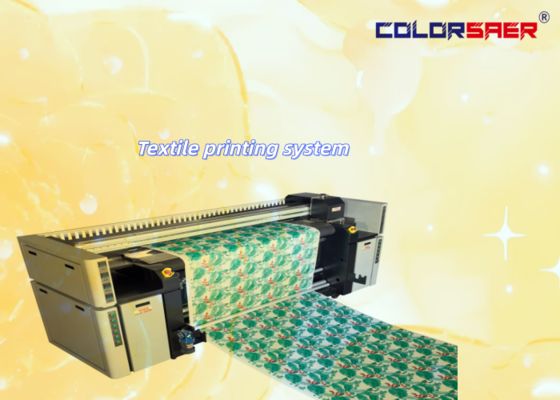 Factory supply 6.56 ft Textile printing system for cotton & polyester 4 pcs Epson head printer