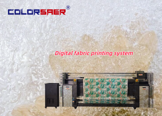 SAER Best Sure Color Digital Textille Printing System Dye Sublimation Fabric Plotter for Sale