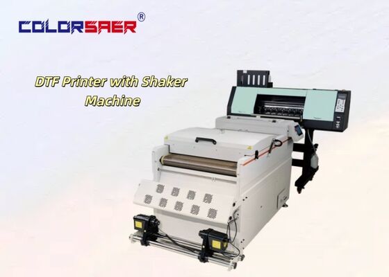 Kompletny zestaw drukarki DTF Digital Textile T-Shirt Drukarka do bezpośredniego użytku z trzęsącą się maszyną do szerokości 24 cali