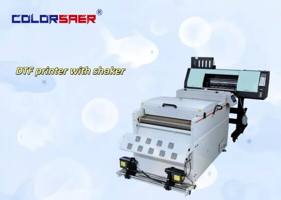 Maszyna do drukowania T-shirtów DTF 24-calowa cyfrowa wielofunkcyjna DTF Impresora Nowy kondycja DTF Plotter z maszyną do druku w proszku